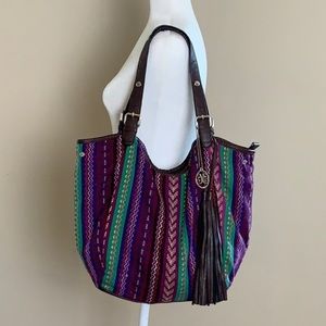Vieta Tribal Hobo Bag